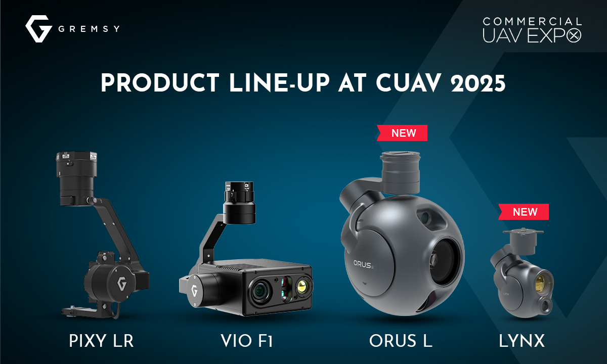 Gremsy USA CEO to join Gremsy delegation at Commercial UAV Expo 2025