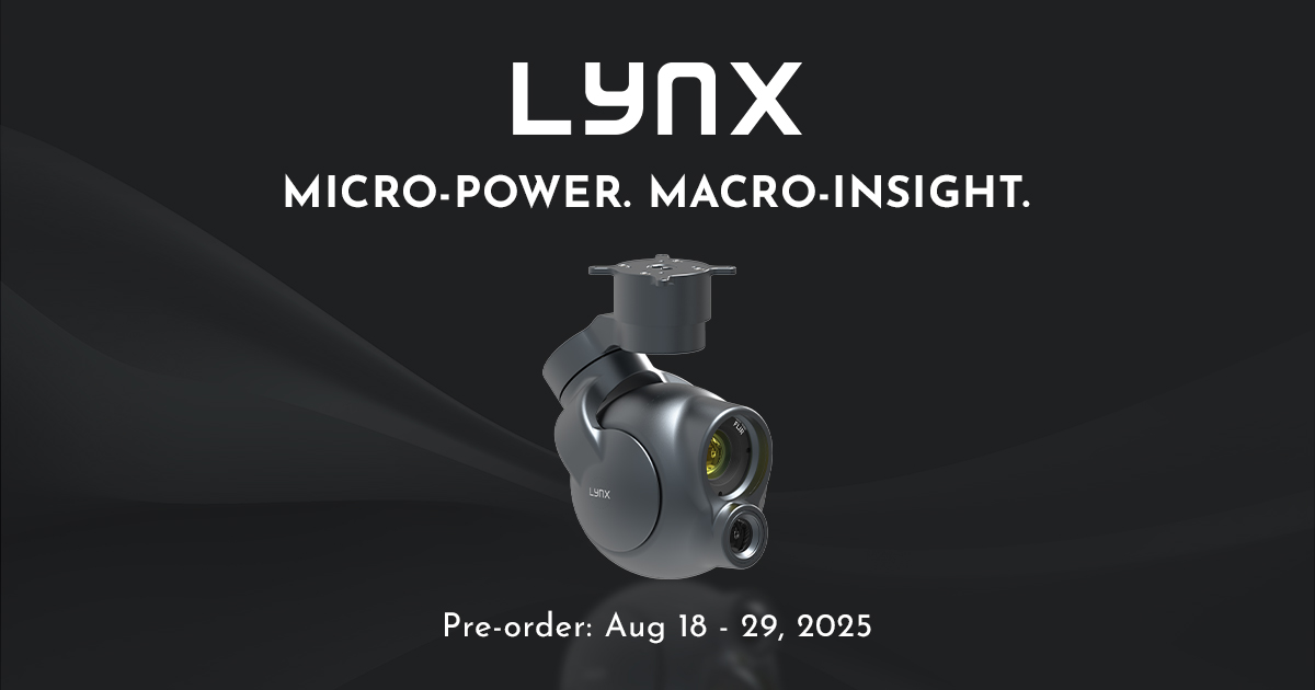 Gremsy unveils LYNX: A new ultra-compact payload revolutionizing the spherical ecosystem with micro-power, macro-insight.