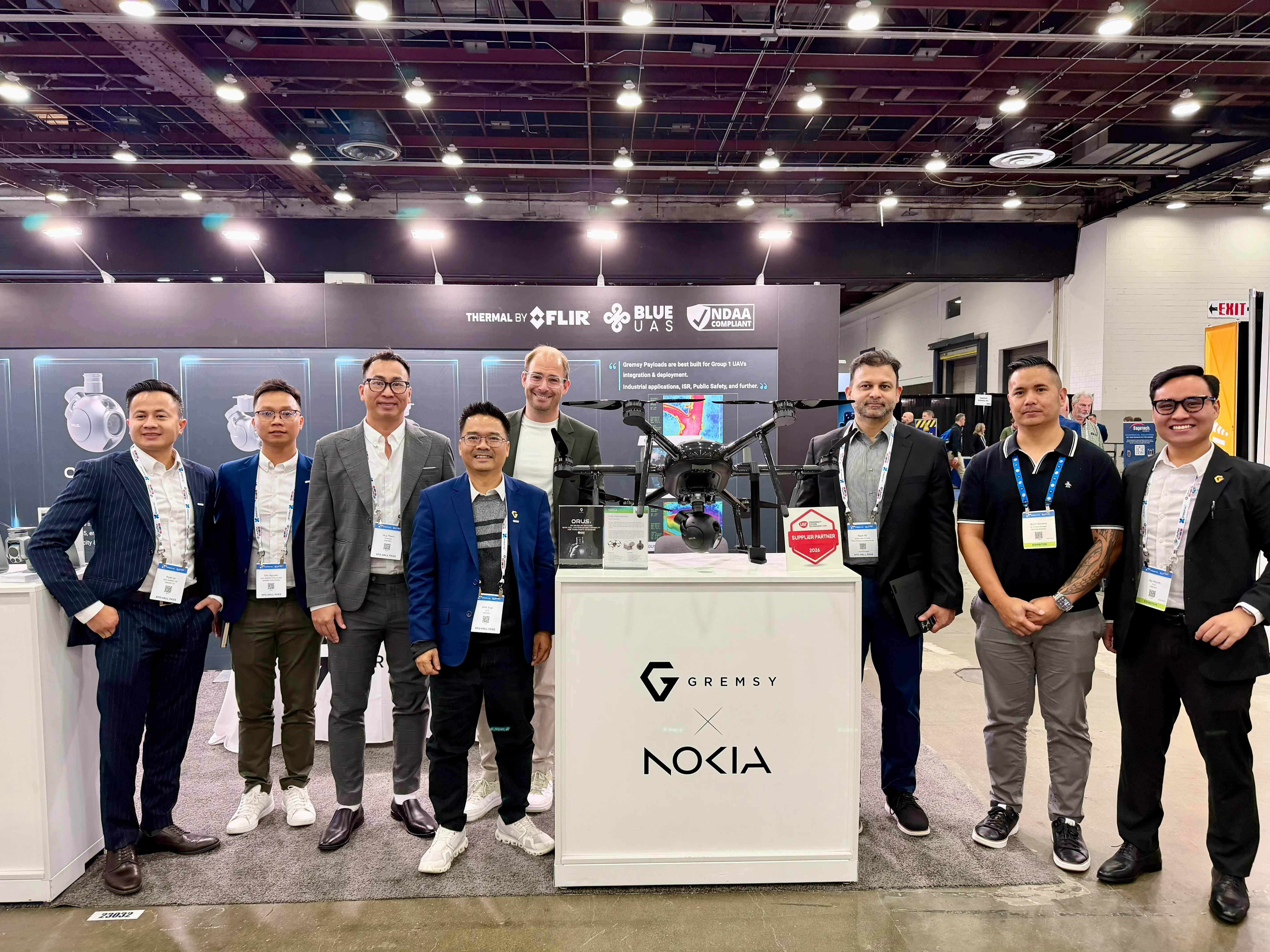 GREMSY COLLABORATES WITH NOKIA AND MOTOROLA SOLUTIONS ON NEXT-GEN DRONE-AS-FIRST-RESPONDER (DFR) TECHNOLOGIES
