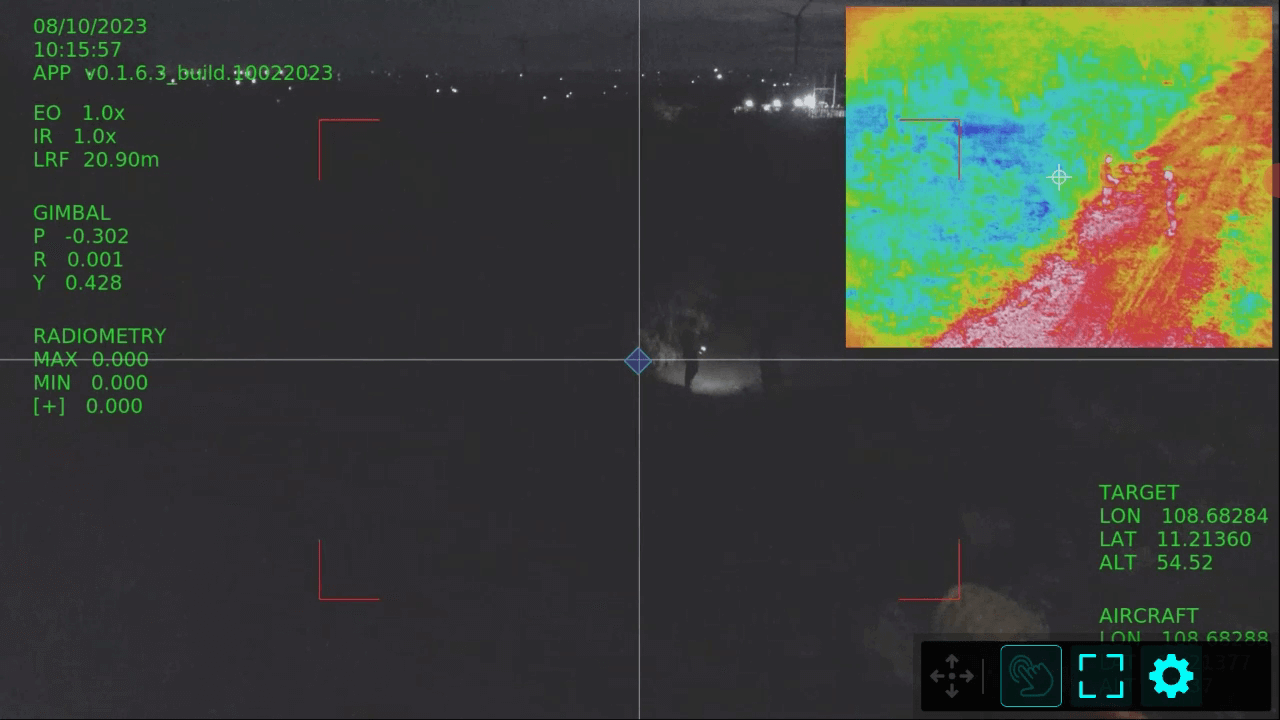EO / IR view